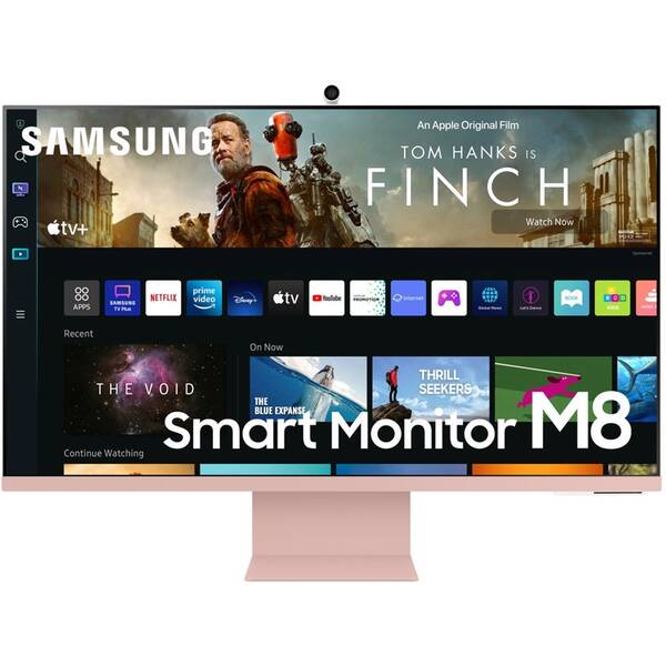 Monitor Samsung Smart Monitor M8 - Sunset Pink 

