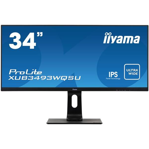 Monitor IIYAMA ProLite XUB3493WQSU-B1 černý

