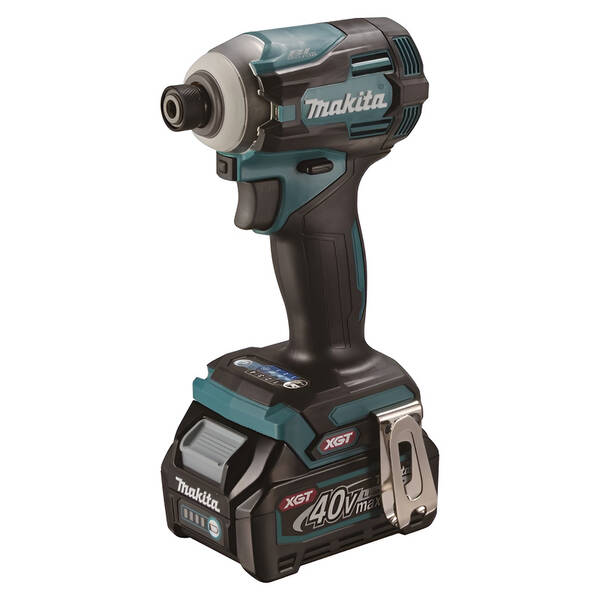 Rázový šroubovák Makita TD001GM201 1/4" Li-ion XGT 40V/4,0Ah, Makpac (s baterií) 

