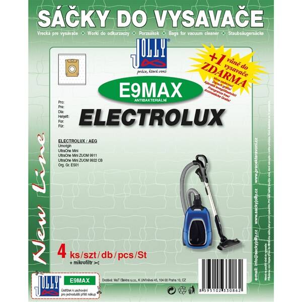 Sáčky do vysavače Jolly MAX E 9 Electrolux 

