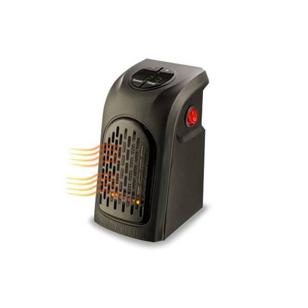 Teplovzdušný ventilátor Rovus Handy heater černý


