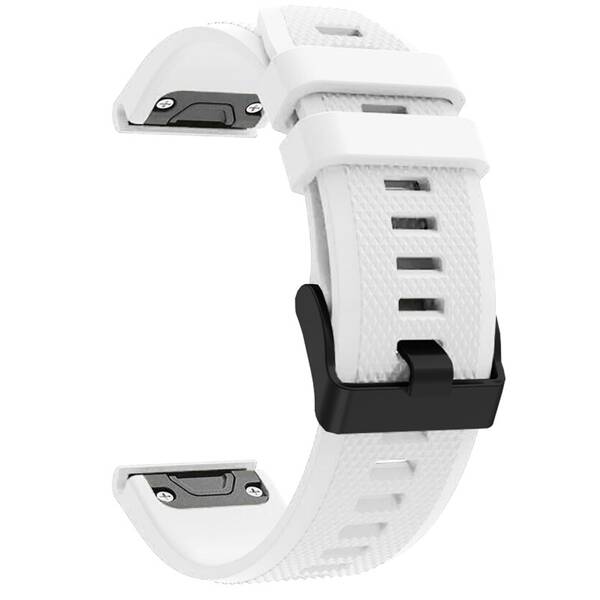 Řemínek RhinoTech pro Garmin QuickFit sportovní silikonový 22mm bílý

