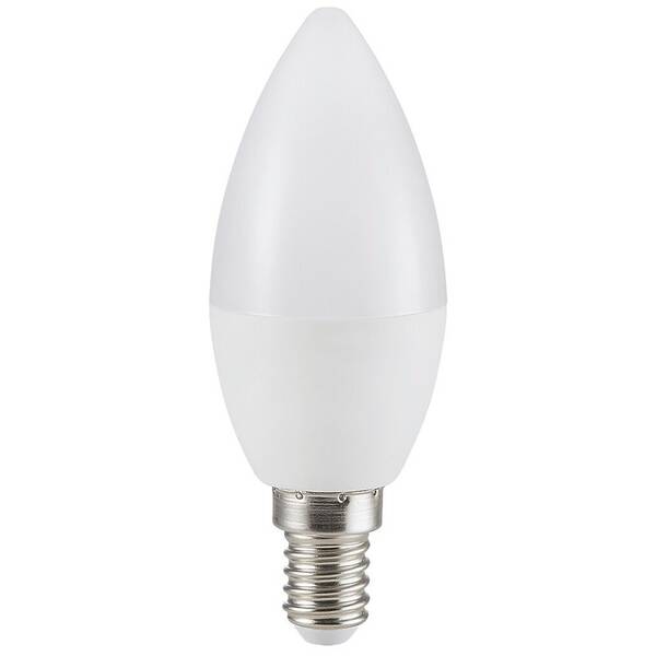 Chytrá žárovka Rabalux SMART SMD LED, E14 C37, 5W, 450lm, RGB 

