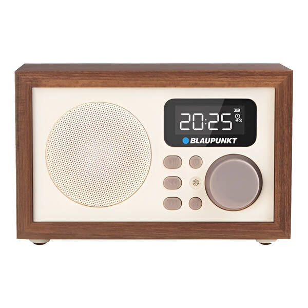 Radiopřijímač Blaupunkt HR5BR bílý/hnědý

