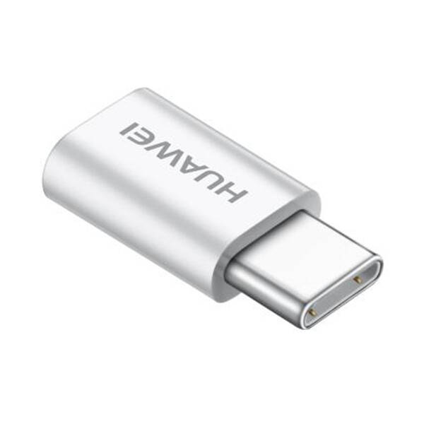 Redukce Huawei MicroUSB / USB-C bílá

