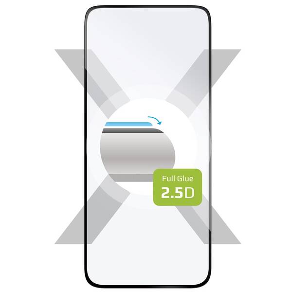 Tvrzené sklo FIXED Full-Cover na Honor 200 Lite 5G černé

