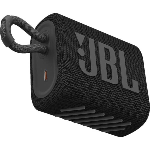 Přenosný reproduktor JBL GO3 černý


