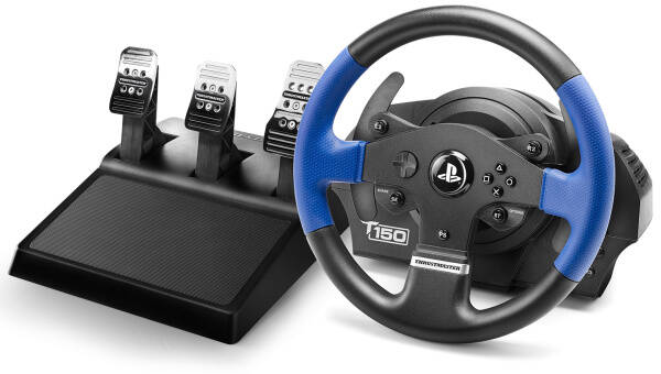Volant Thrustmaster T150 PRO pro PS5, PS4, PS3, PC + pedály černá barva
