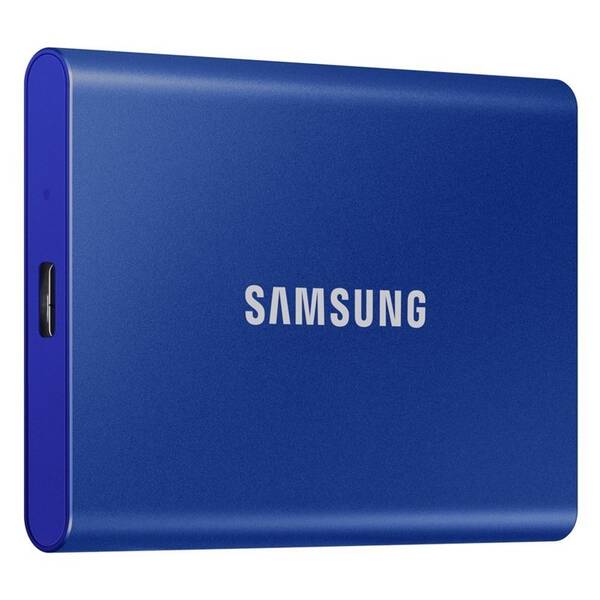 SSD externí Samsung T7 2TB modrý

