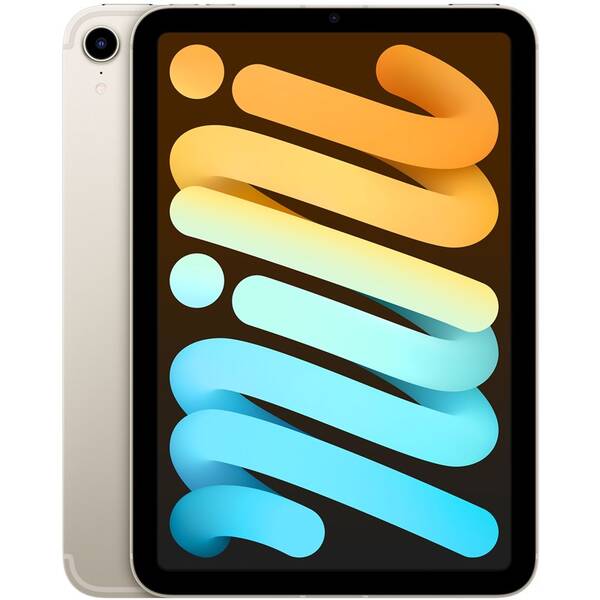 Dotykový tablet Apple iPad mini (2021) Wi-Fi 256GB - Starlight 

