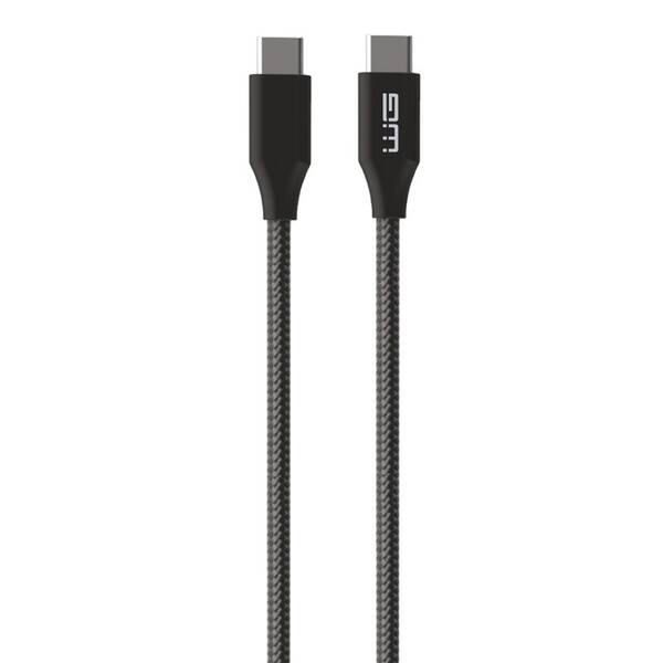 Kabel WG USB-C/USB-C, 140W, 1,5m černý

