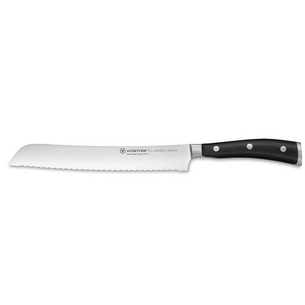 Nůž na chléb Wüsthof 20 cm černý

