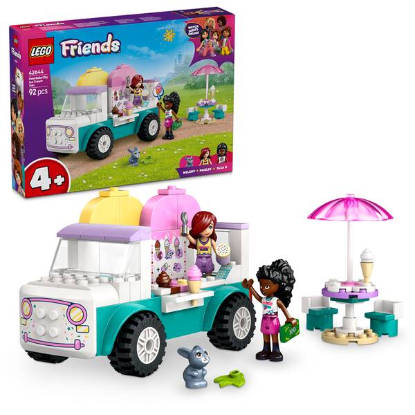 Stavebnice LEGO® Friends 42644 Zmrzlinářské auto v městečku Heartlake 

