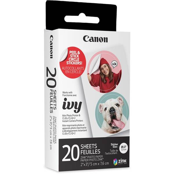 Fotopapír Canon ZP-2030-2C (Zoemini) černý

