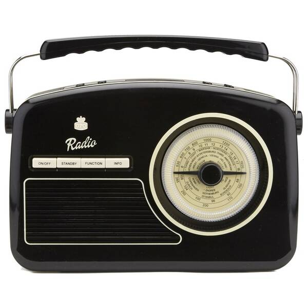 Radiopřijímač s DAB+ GPO Rydell Nostalgic DAB černý

