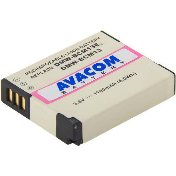 Baterie Avacom Panasonic DMW-BCM13/BCM13E Li-Ion 3,6V 1100mAh 

