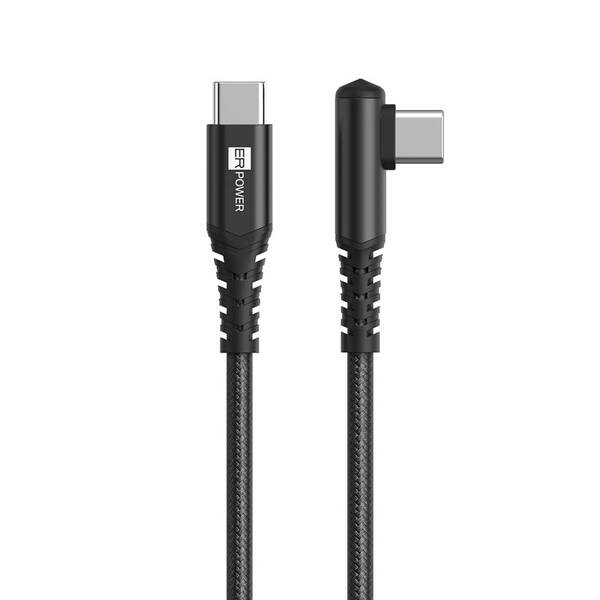 Kabel ERPOWER Simple Woodpecker USB-C/USB-C, 1,5m černý

