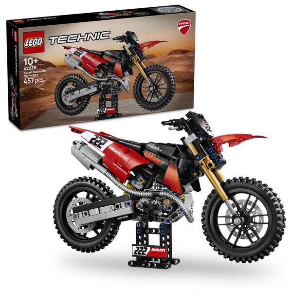 Stavebnice LEGO® Technic 42238 Motorka Ducati Desmo450 MX Factory 

