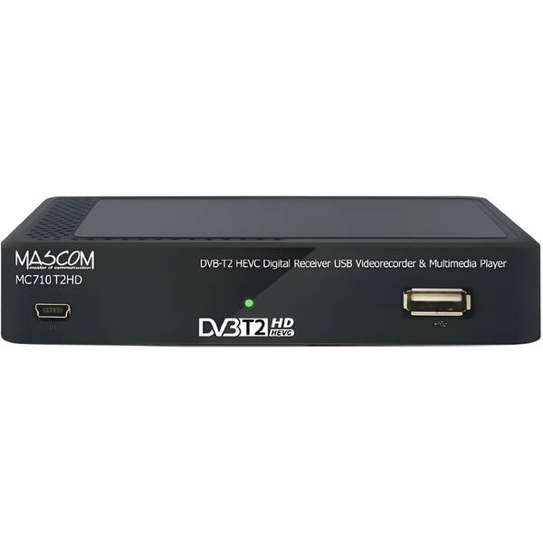 Set-top box Mascom MC710T2 HD černý

