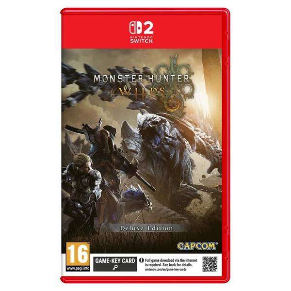 Hra Capcom Nintendo Switch 2 Monster Hunter Wilds: Deluxe Edition (Game-Key Card) 


