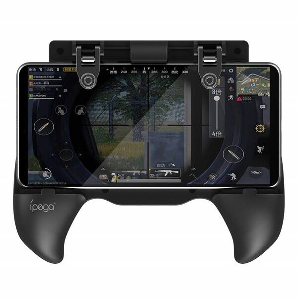Gamepad iPega Extendable Game Grip, iOS/Android černý

