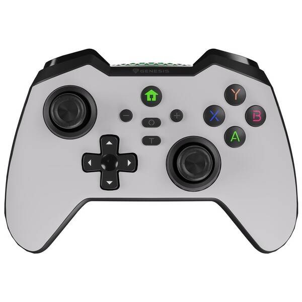Gamepad Genesis MANGAN 400 pro PC, Switch, Mobil bílý

