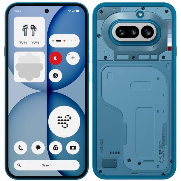 Mobilní telefon Nothing Phone (4a) 5G 12 GB / 256 GB modrý

