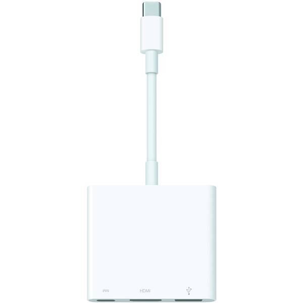 Redukce Apple USB-C / víceportový digitální AV adaptér (2024) bílá

