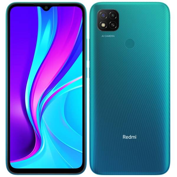 Mobilní telefon Xiaomi Redmi 9C NFC 2 GB / 32 GB zelená barva
