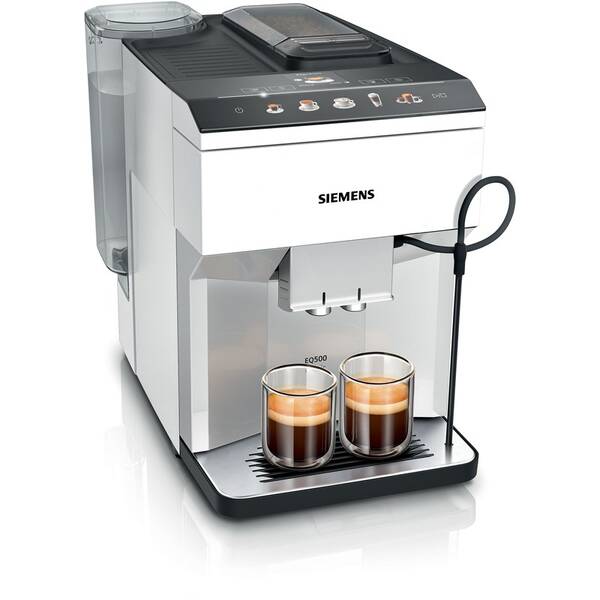 Automatický kávovar Siemens TP515R02 bílá barva

