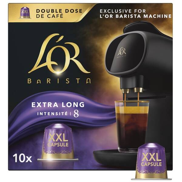 Kapsle pro espressa L’OR BARISTA XXL Extra Long (10 ks) 

