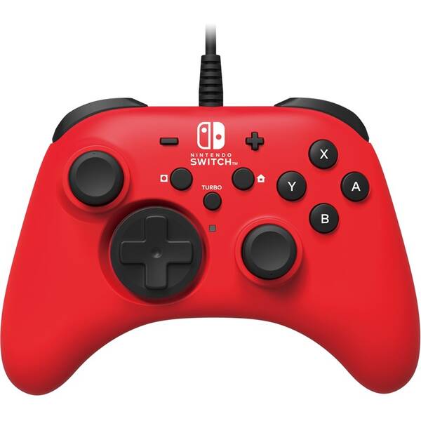 Gamepad HORI Wired Controller HORIPAD pro Nintendo Switch červený

