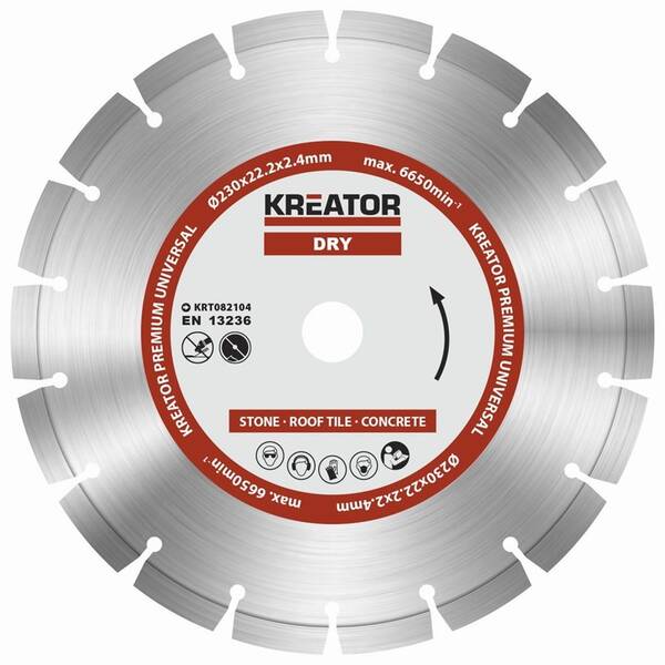 Kotouč diamantový Kreator KRT082104 (1ks) 

