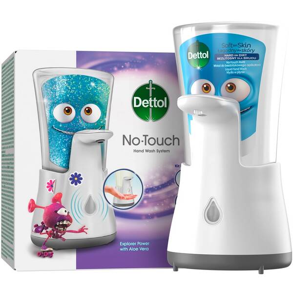Dávkovač mýdla Dettol Kids, dobrodruh 250 ml 

