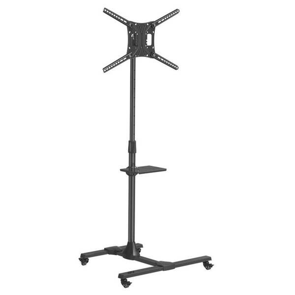 Stojan pro TV Barkan SW411H, pojízdný, polohovatelný, pro úhlopříčku 13" až 83", nosnost 50 kg černý

