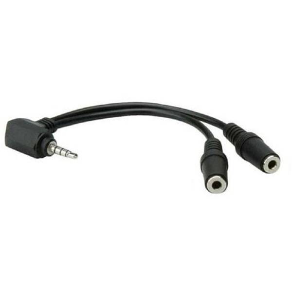 Redukce AQ 2x Jack 3,5mm / Jack 3,5mm, M/F 

