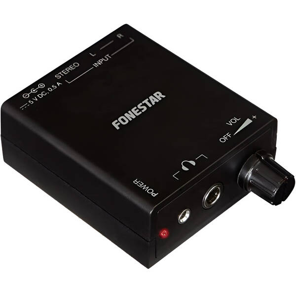 Sluchátkový zesilovač Fonestar FDA-1A černý

