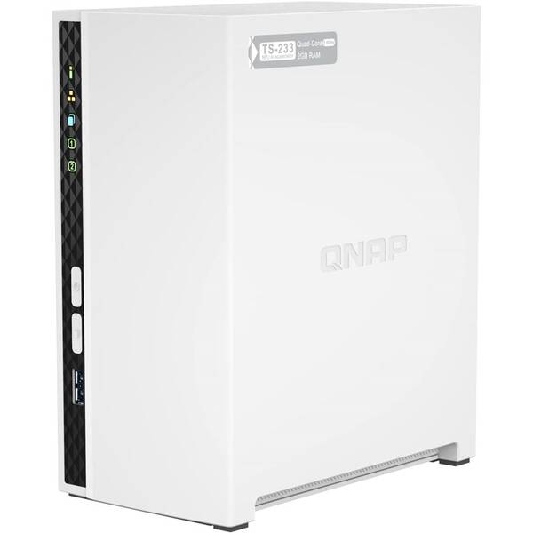 Datové úložiště (NAS) QNAP TS-233 bílá barva
