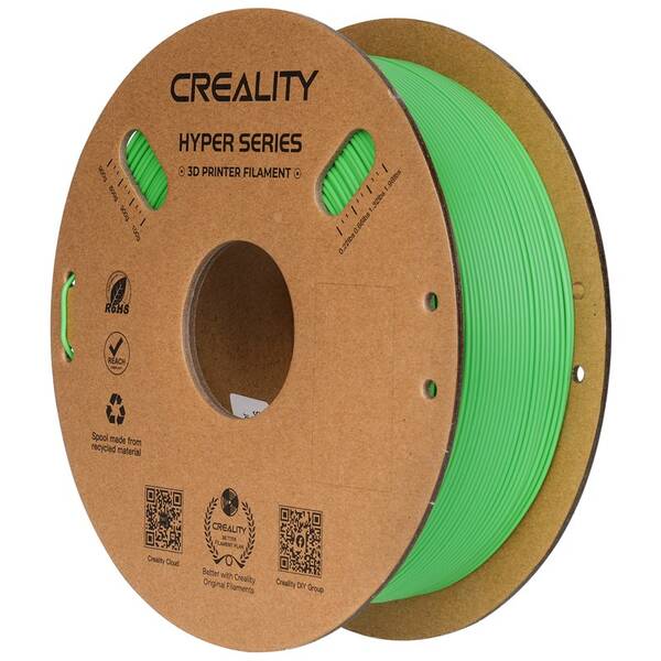 Filament Creality Hyper PLA 1kg zelený

