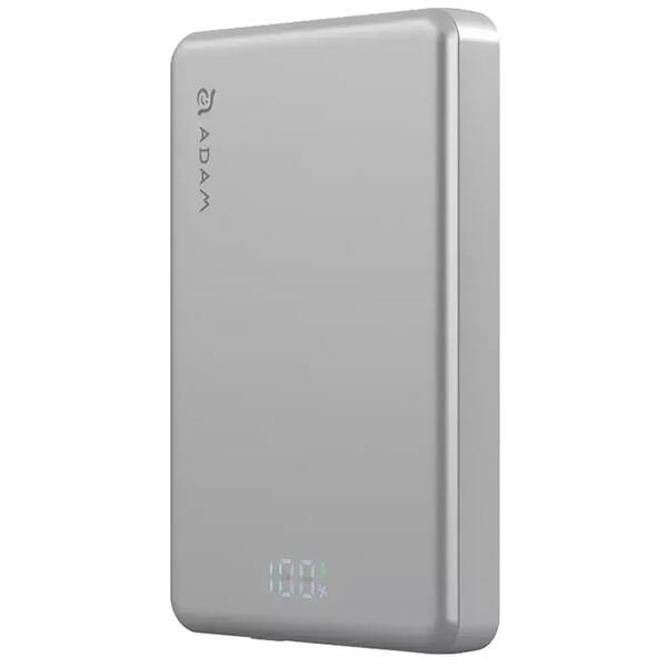Powerbanka ADAM Elements VIONTA L10 Ultra Slim 10000 mAh stříbrná

