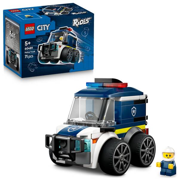Stavebnice LEGO® City 60481 Autíčka – Policejní dodávka 

