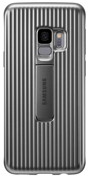 Kryt na mobil Samsung na Galaxy S9 stříbrný


