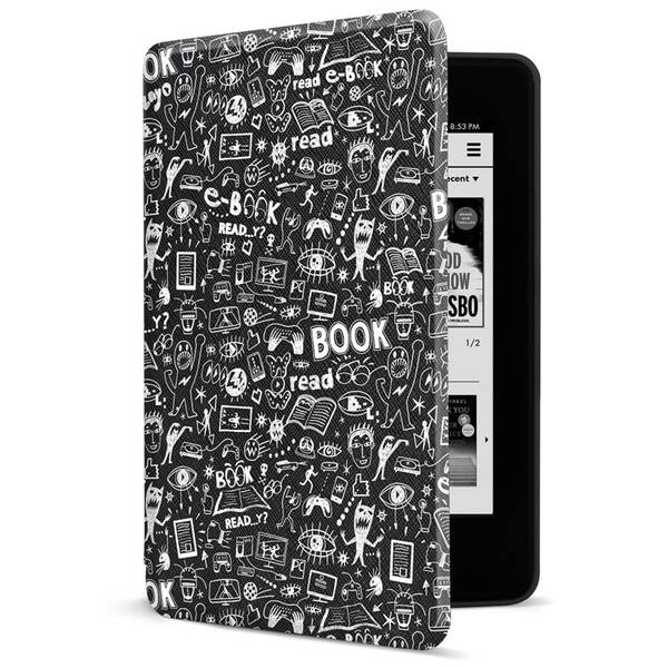 Pouzdro pro čtečku e-knih Connect IT Doodle pro Amazon Kindle Paperwhite 4 (2018) černé

