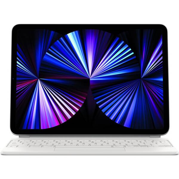 Pouzdro na tablet s klávesnicí Apple Magic Keyboard pro iPad Air 11" (M2) CZ - bílé 

