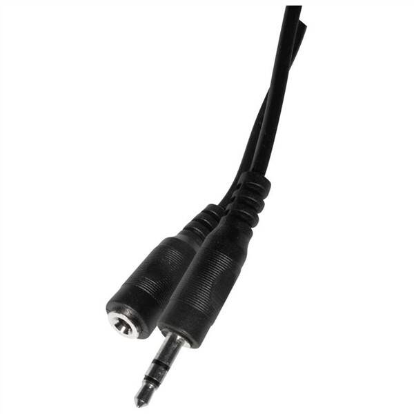 Kabel EMOS Jack 3,5mm, 5m, prodlužovací černý

