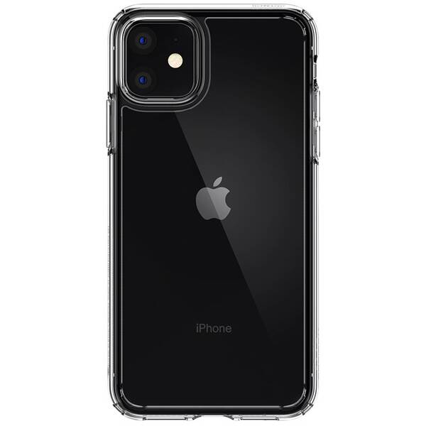 Kryt na mobil Spigen Crystal Hybrid na Apple iPhone 11 průhledný

