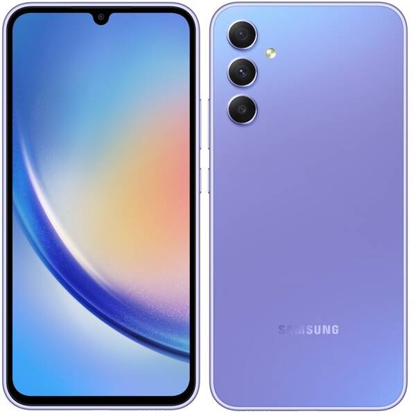 Mobilní telefon Samsung Galaxy A34 5G 8 GB / 256 GB fialový

