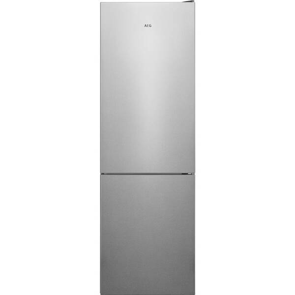 Chladnička s mrazničkou AEG RCB632E8MX šedá

