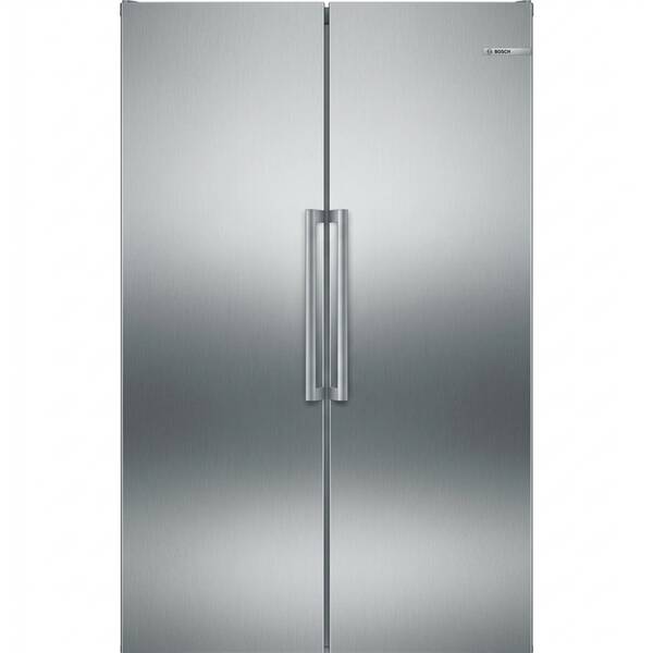 Americká lednice Bosch KSN36VLCG + GSN36VLCG nerez

