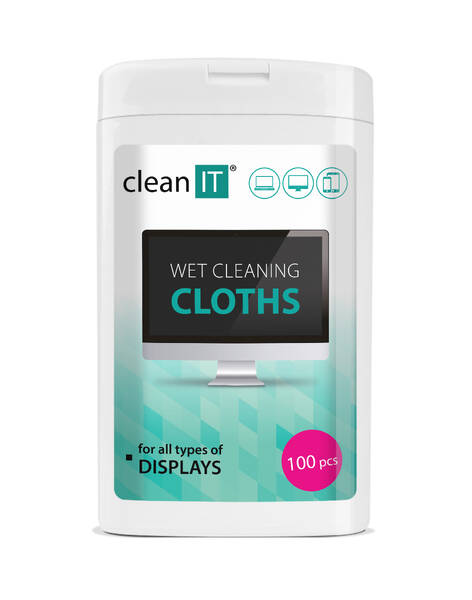 Utěrka Clean IT 100 ks MINI bílá

